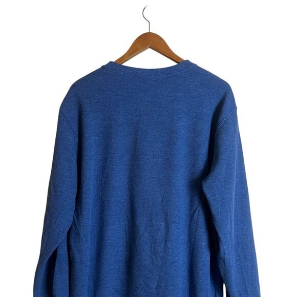 L.L. Bean mens blue waffle shirt. Size large tall - Picture 9 of 9